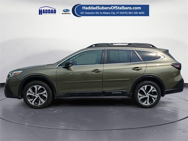 Certified 2022 Subaru Outback Limited with VIN 4S4BTGND0N3282226 for sale in Saint Albans, VT