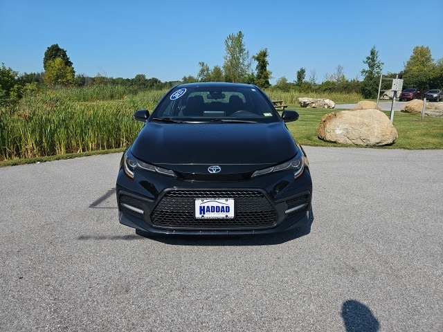 Used 2021 Toyota Corolla SE with VIN 5YFS4MCE7MP065449 for sale in Saint Albans, VT