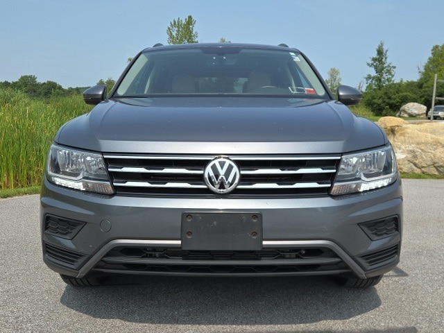 Used 2021 Volkswagen Tiguan SE with VIN 3VV2B7AX8MM077632 for sale in Saint Albans, VT