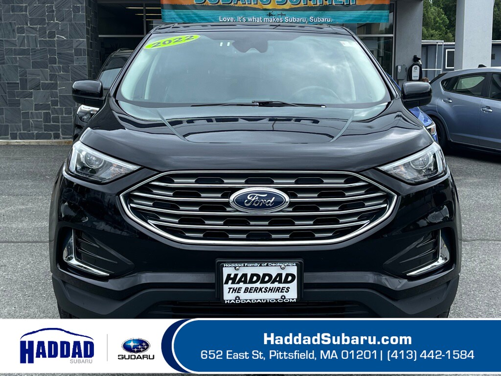 Used 2022 Ford Edge ST-Line with VIN 2FMPK4J96NBA60315 for sale in Pittsfield, MA