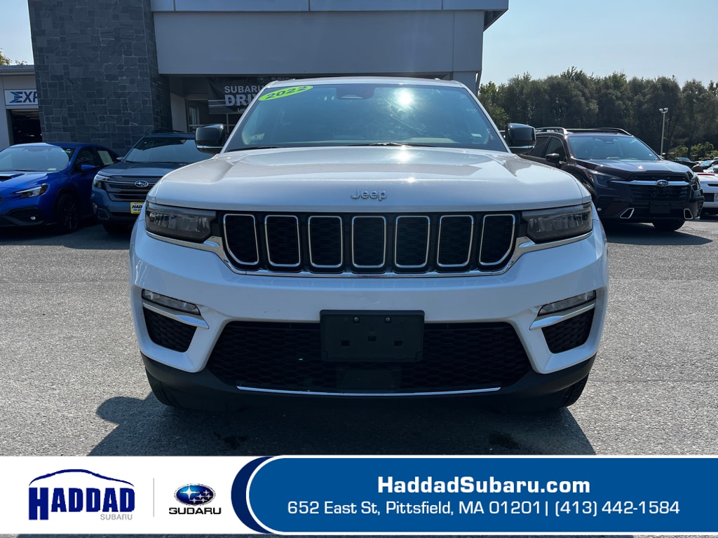 Used 2022 Jeep Grand Cherokee Limited with VIN 1C4RJHBG9N8573310 for sale in Pittsfield, MA