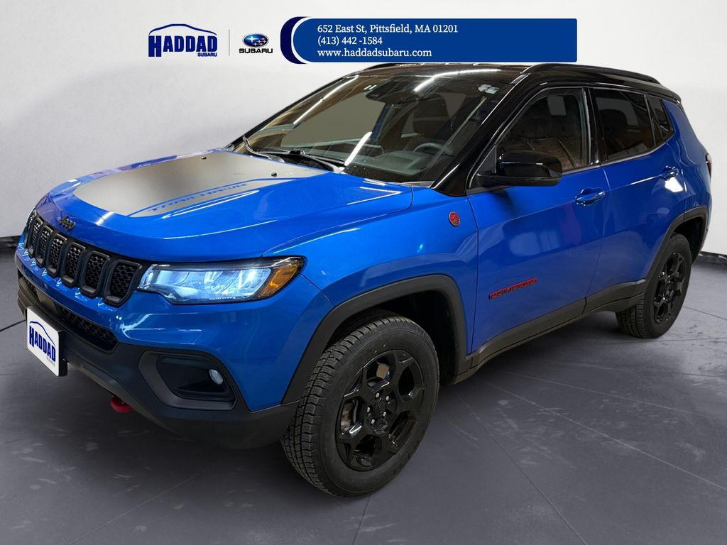 Used 2024 Jeep Compass Trailhawk with VIN 3C4NJDDN4RT596018 for sale in Pittsfield, MA