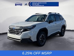 2026 Subaru Forester Premium SUV Crystal White Pearl in Pittsfield, MA