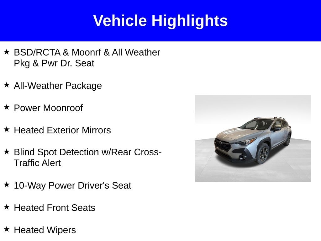 Certified 2024 Subaru Crosstrek Premium SUV