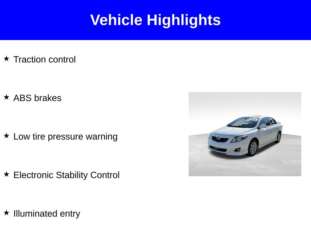 Used 2010 Toyota Corolla S with VIN 2T1BU4EE8AC479106 for sale in Pittsfield, MA