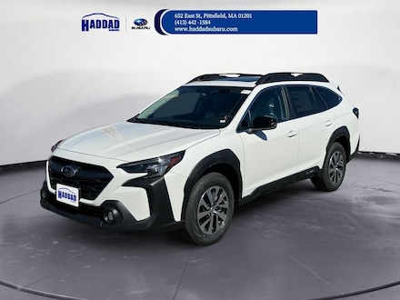 New 2025 Subaru Outback Premium SUV Crystal White Pearl in Pittsfield, MA