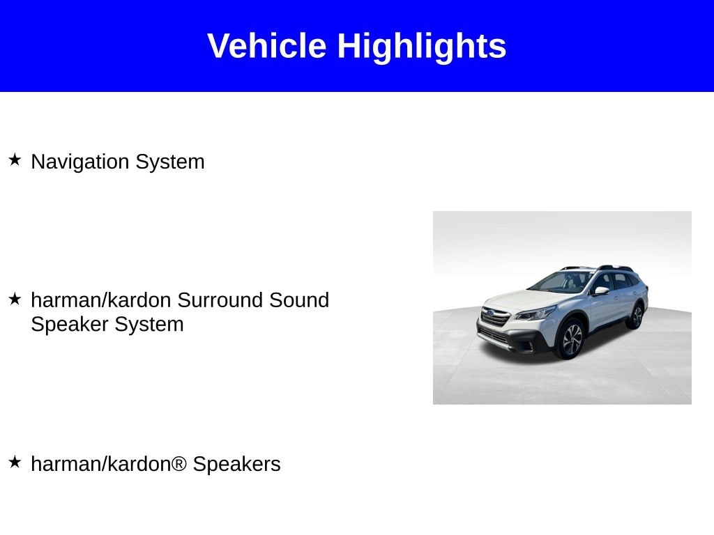 Used 2020 Subaru Outback Limited XT SUV