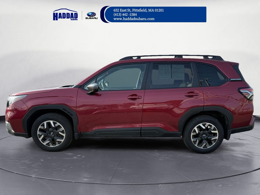 Certified 2025 Subaru Forester Premium with VIN JF2SLDBC8SH503862 for sale in Pittsfield, MA