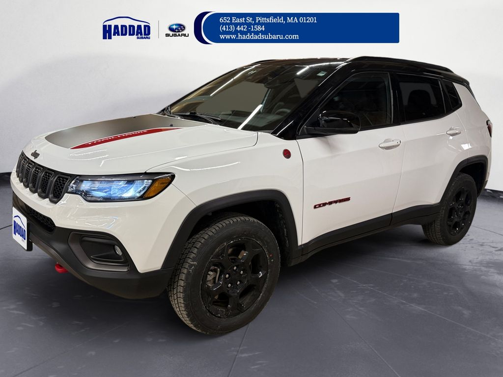 Used 2024 Jeep Compass Trailhawk with VIN 3C4NJDDN8RT608817 for sale in Pittsfield, MA
