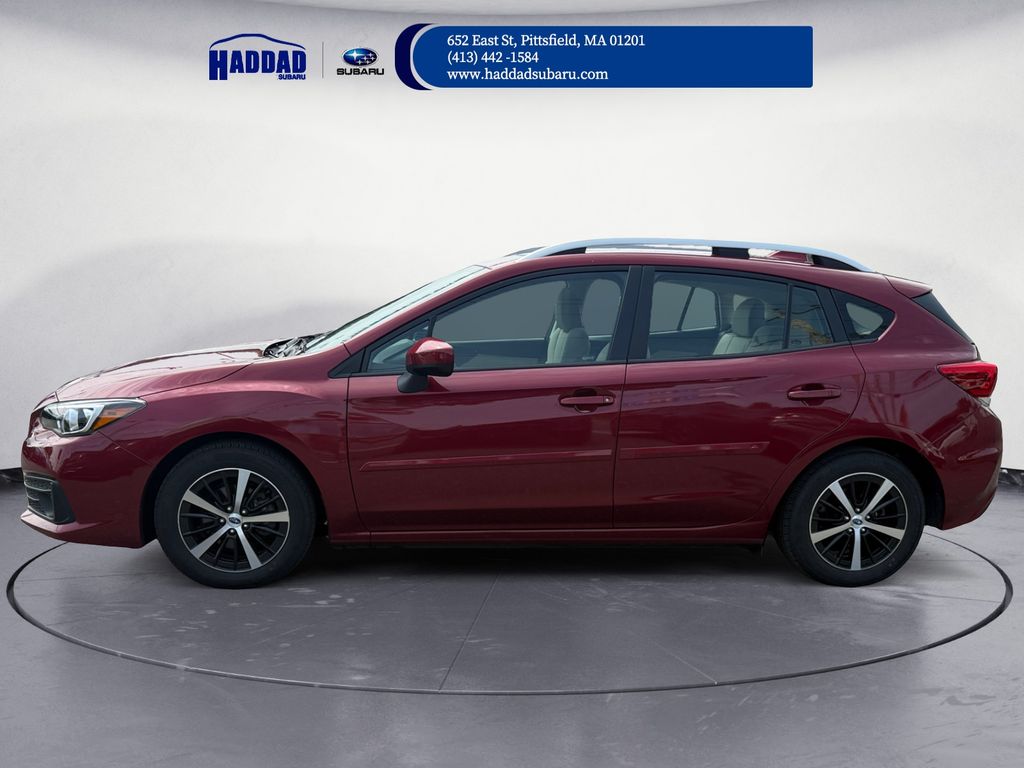 Certified 2023 Subaru Impreza Premium with VIN 4S3GTAD67P3710158 for sale in Pittsfield, MA