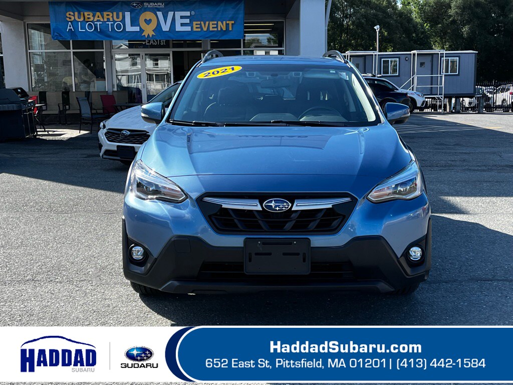 Certified 2021 Subaru Crosstrek Limited with VIN JF2GTHMC0MH380569 for sale in Pittsfield, MA