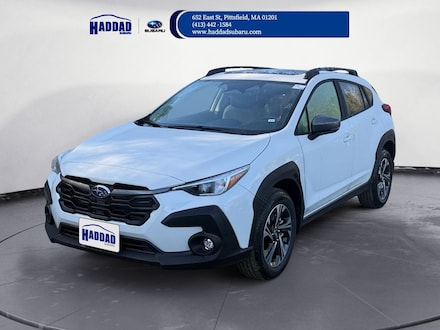 New 2025 Subaru Crosstrek Premium SUV Crystal White Pearl in Pittsfield, MA