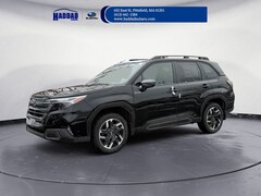 2025 Subaru Forester Limited Hybrid SUV Crystal Black Silica in Pittsfield, MA