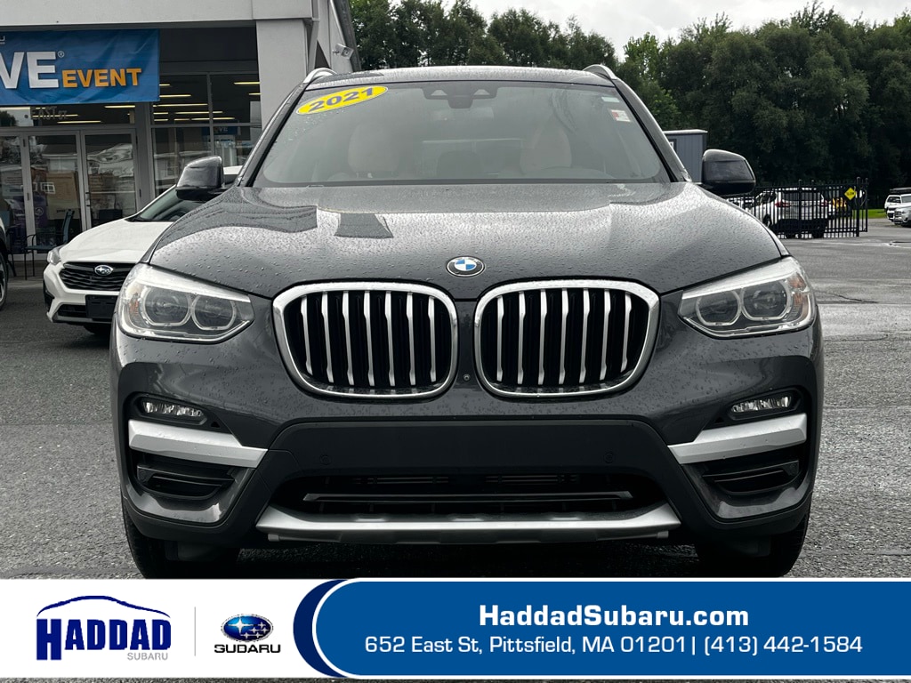 Used 2021 BMW X3 30i with VIN 5UXTY5C04M9G91793 for sale in Pittsfield, MA