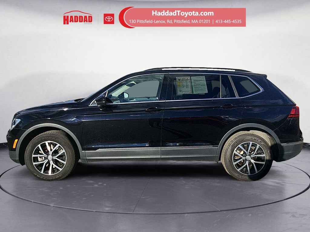 Used 2021 Volkswagen Tiguan SE with VIN 3VV2B7AX1MM133216 for sale in Pittsfield, MA