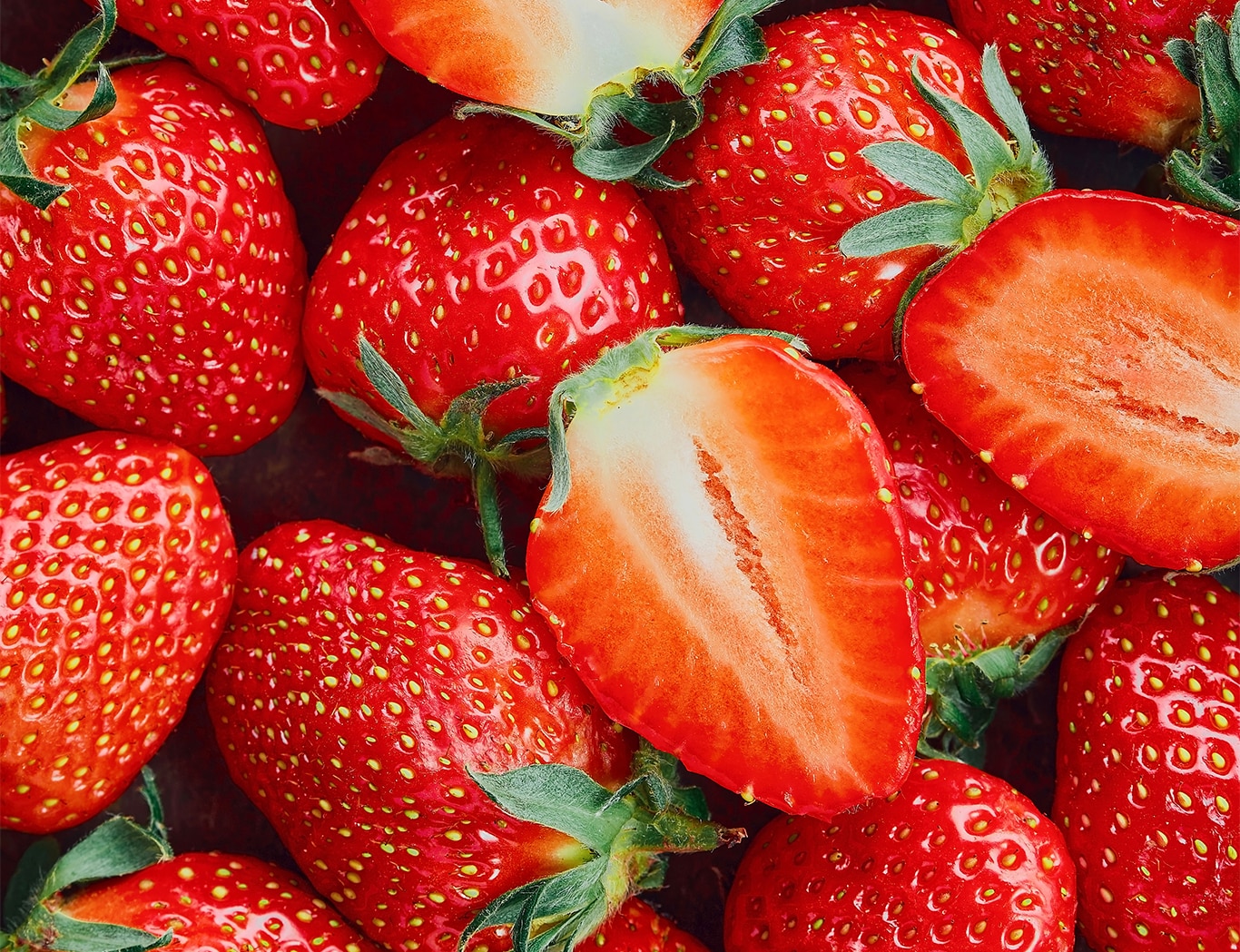 Haddad Toyota Dealership near Williamstown, MA | Close up of red strawberry's on top of one another 