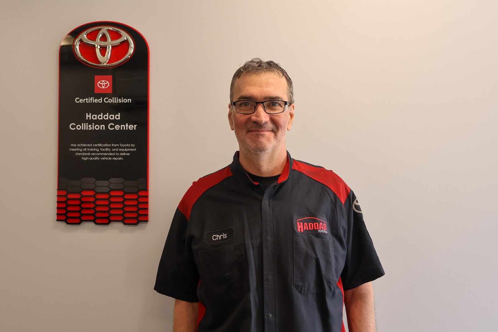 Chris Demastrie, Body Technician