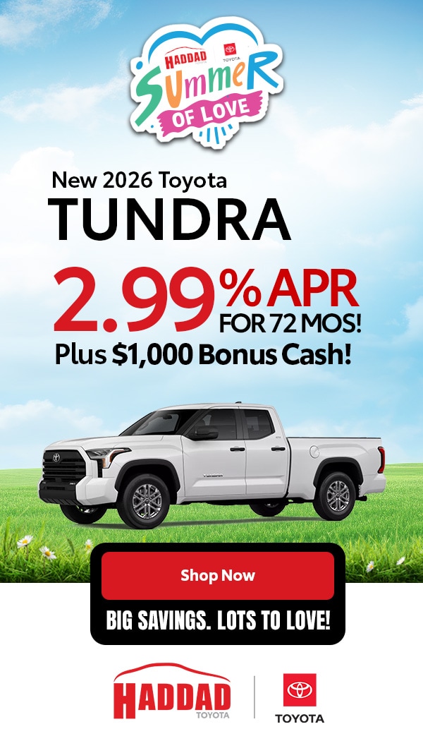New Toyota Tundra Inventory in Pittsfield, MA | Haddad Toyota