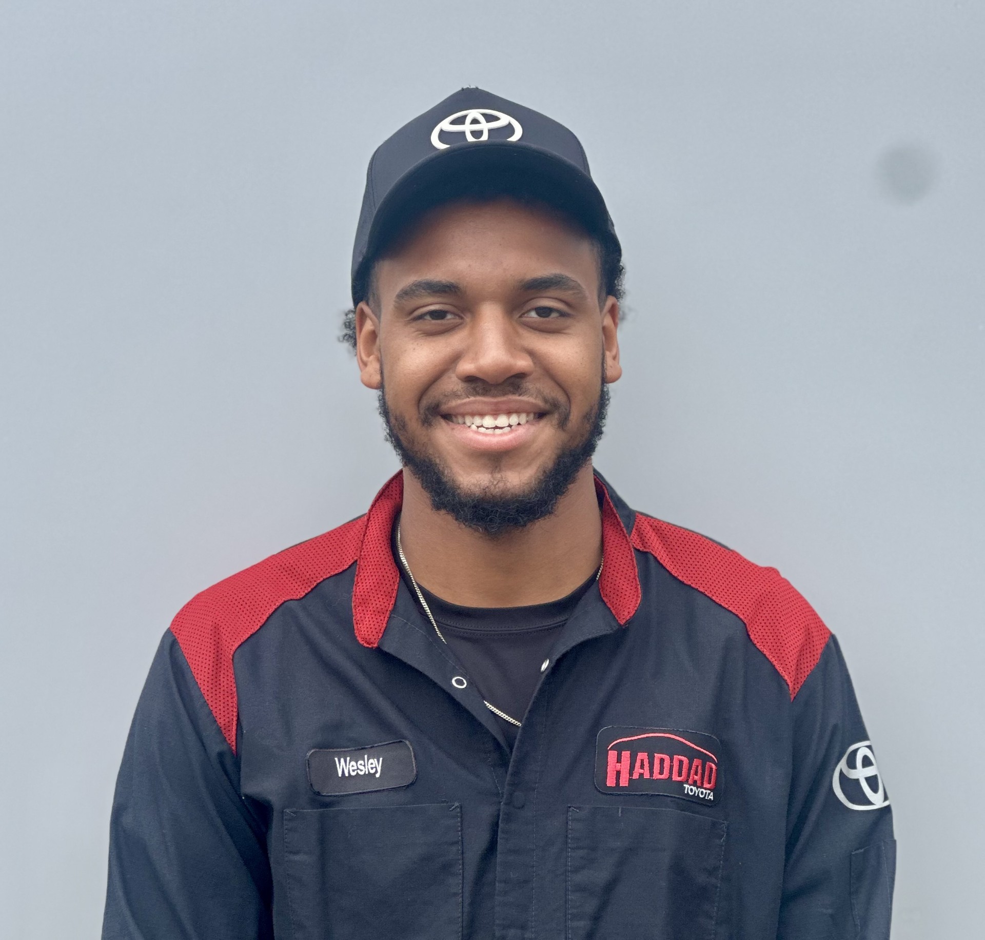 Staff member Wesley Ahoussi from ID_890739f0dd7d