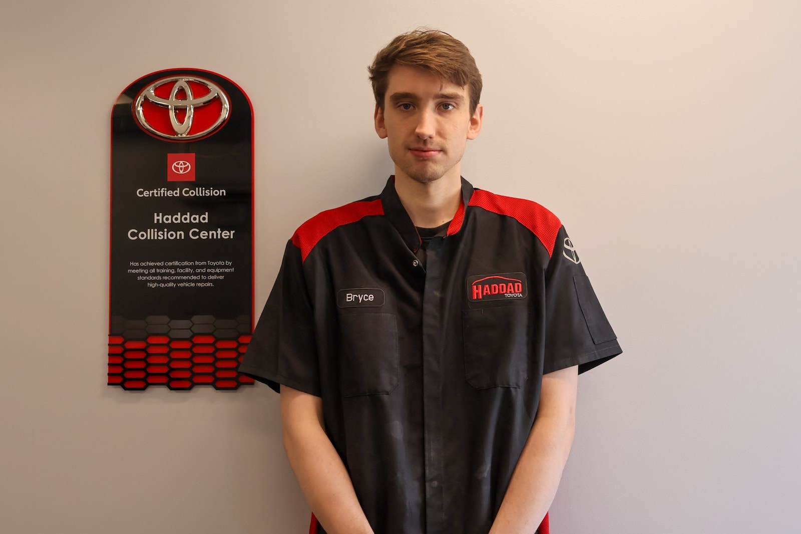 Bryce Webb, Refinish Technician