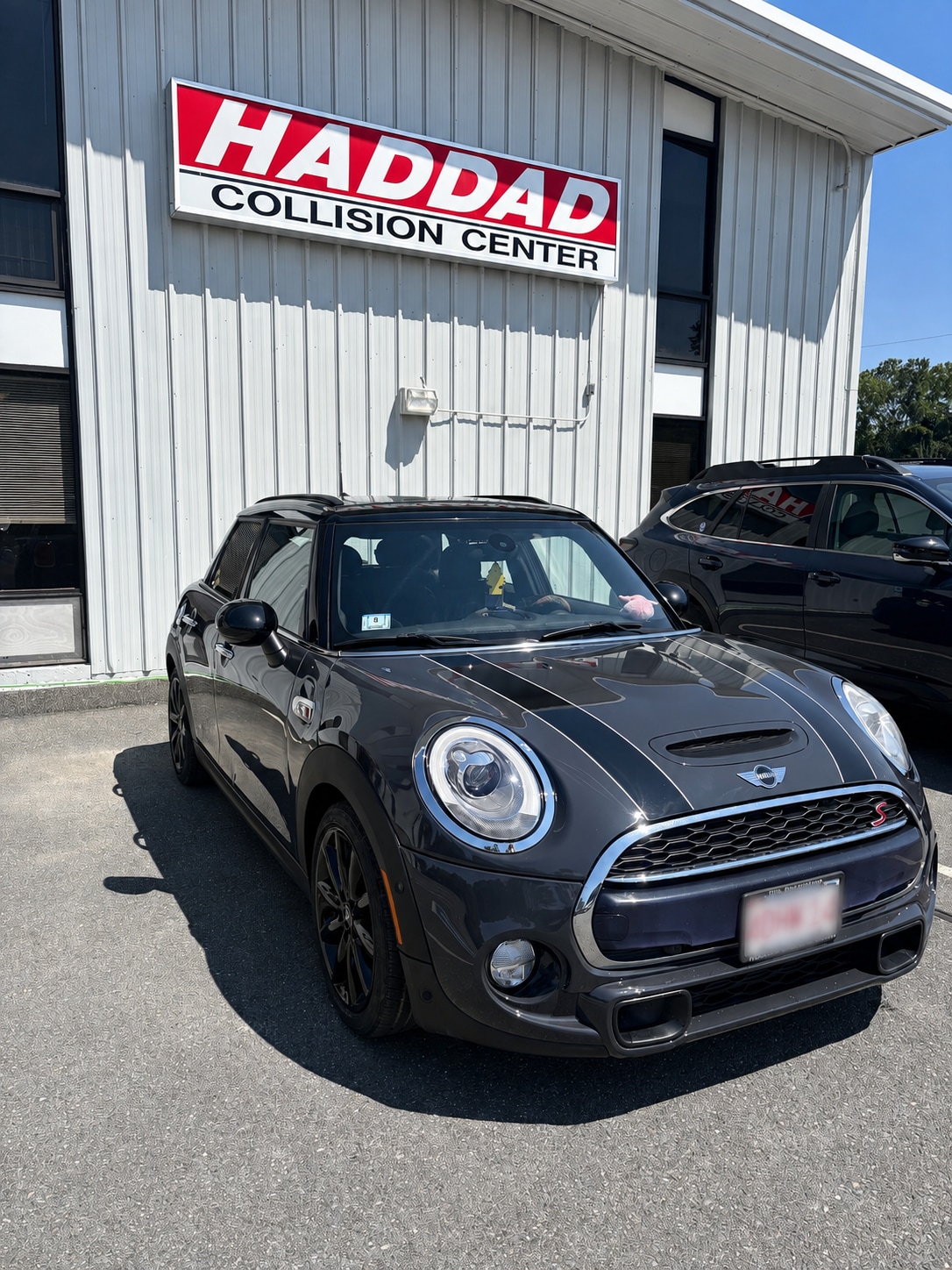 MINI after collision repair