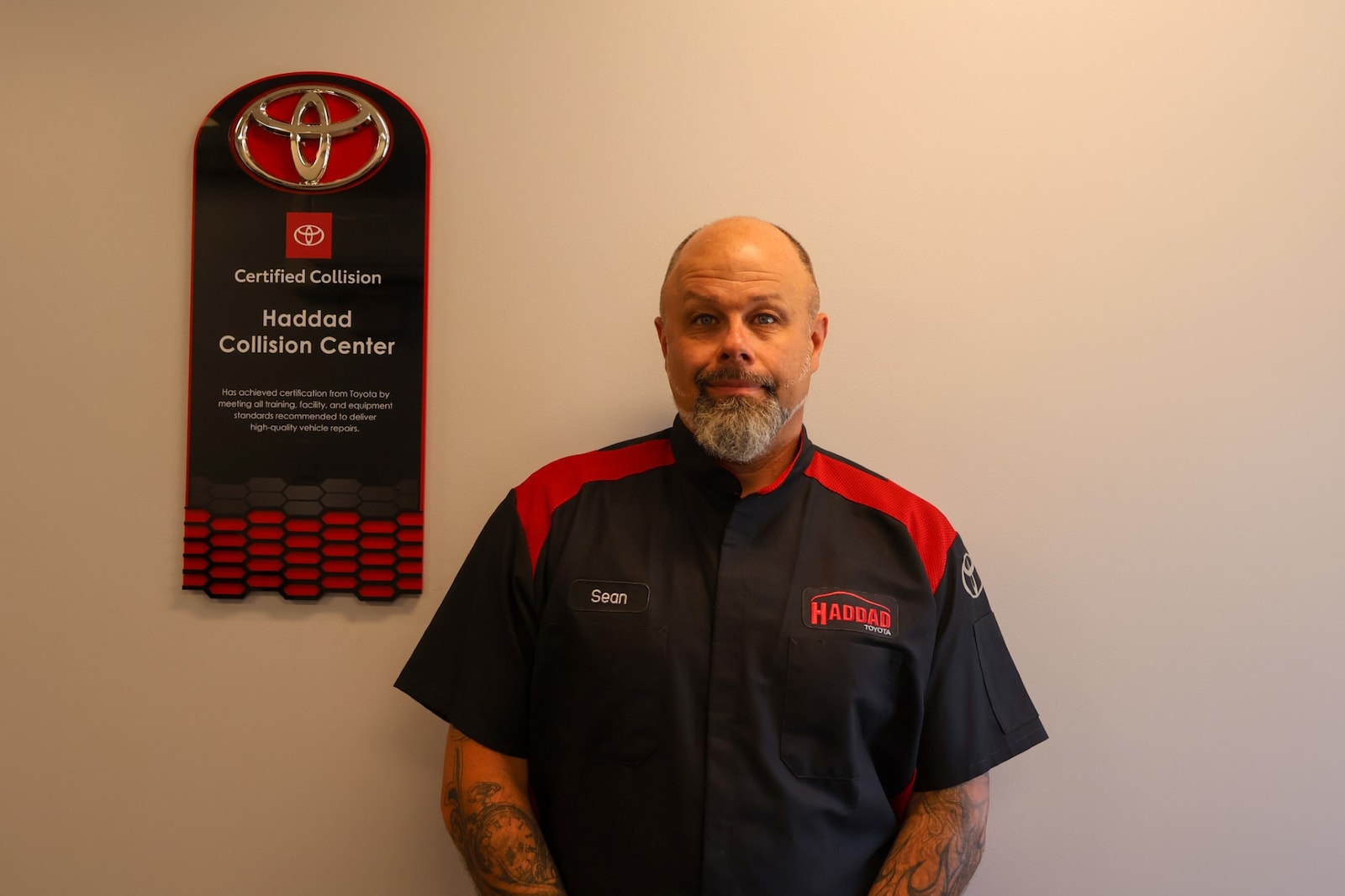 Sean Peet, Refinish Technician