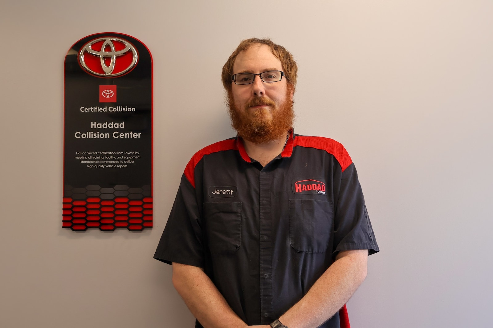 Jeremy Leighfield, Refinish Technician