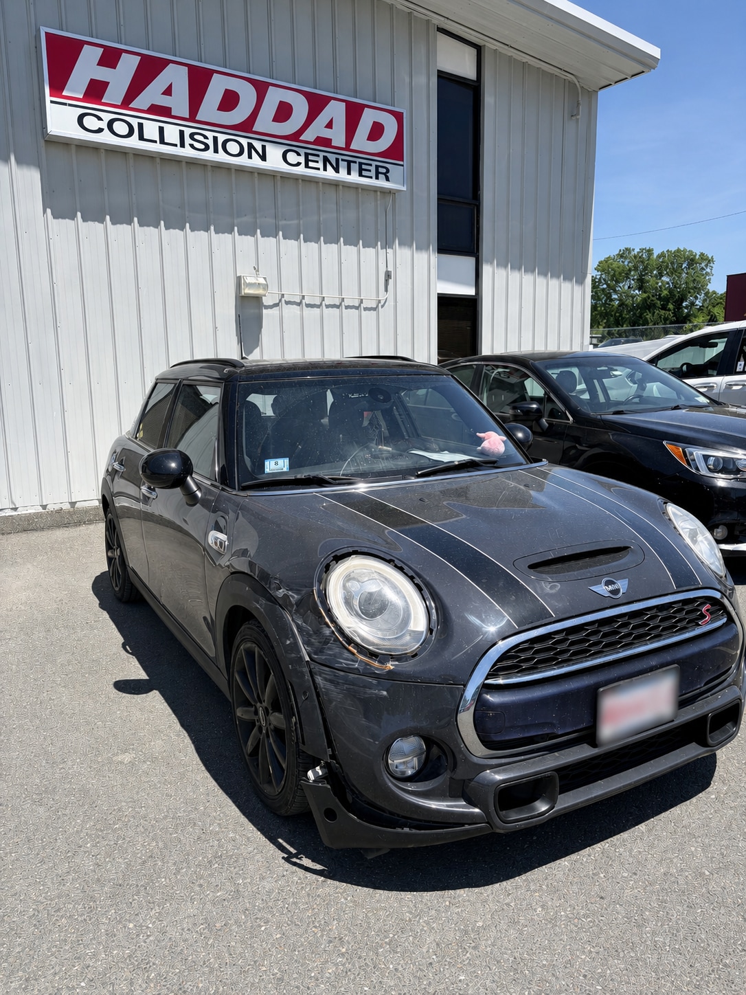 MINI before collision repair