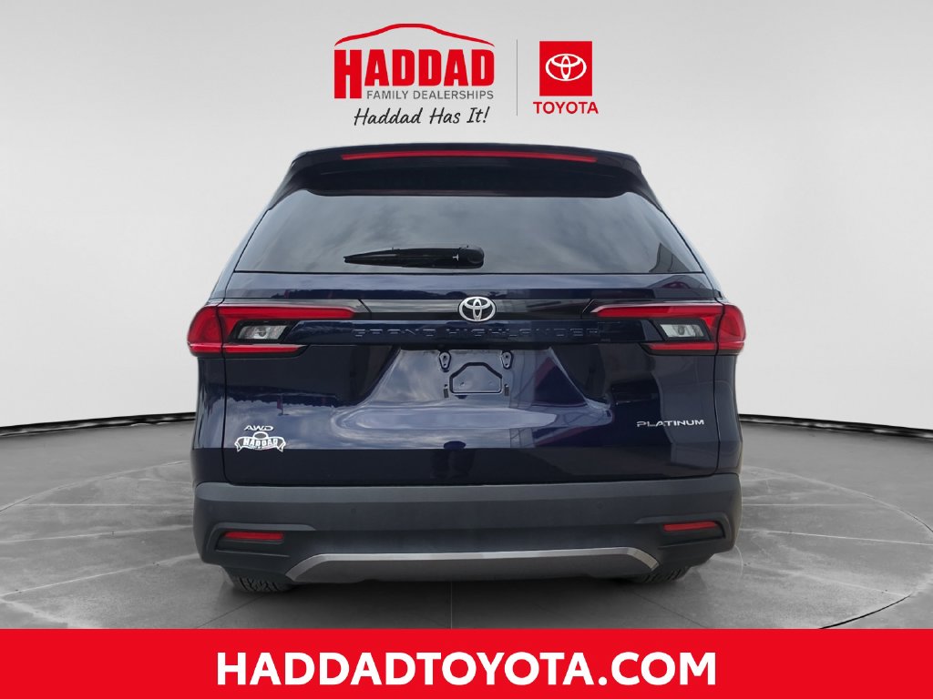 Certified 2025 Toyota Grand Highlander Platinum SUV