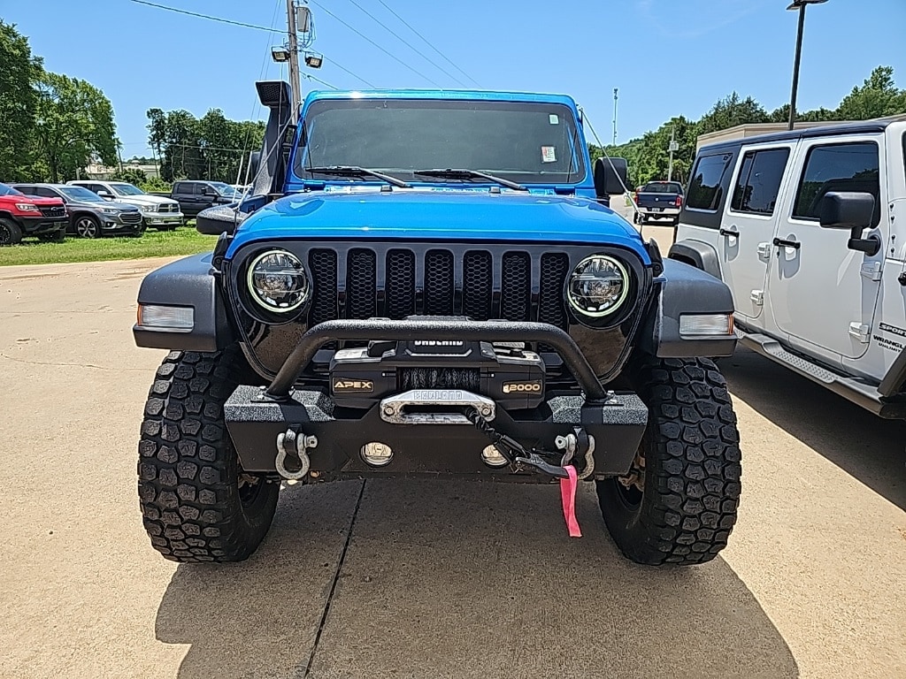 Certified 2021 Jeep Wrangler Unlimited Willys with VIN 1C4HJXDG6MW768861 for sale in Morrilton, AR
