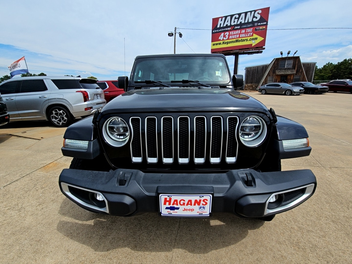 Certified 2020 Jeep Wrangler Unlimited North Edition with VIN 1C4HJXENXLW245919 for sale in Morrilton, AR