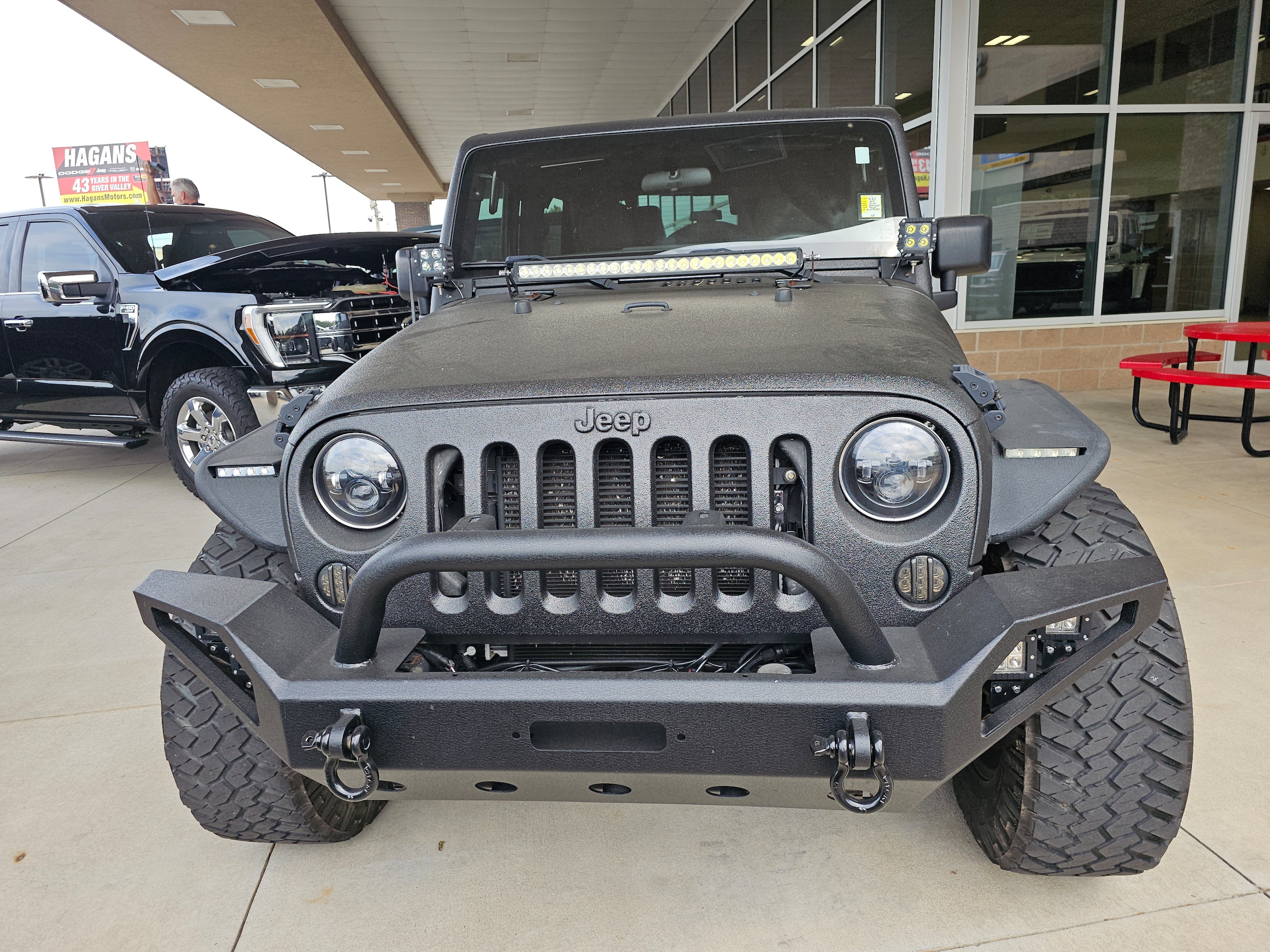 Used 2016 Jeep Wrangler Sport with VIN 1C4AJWAG4GL273483 for sale in Morrilton, AR