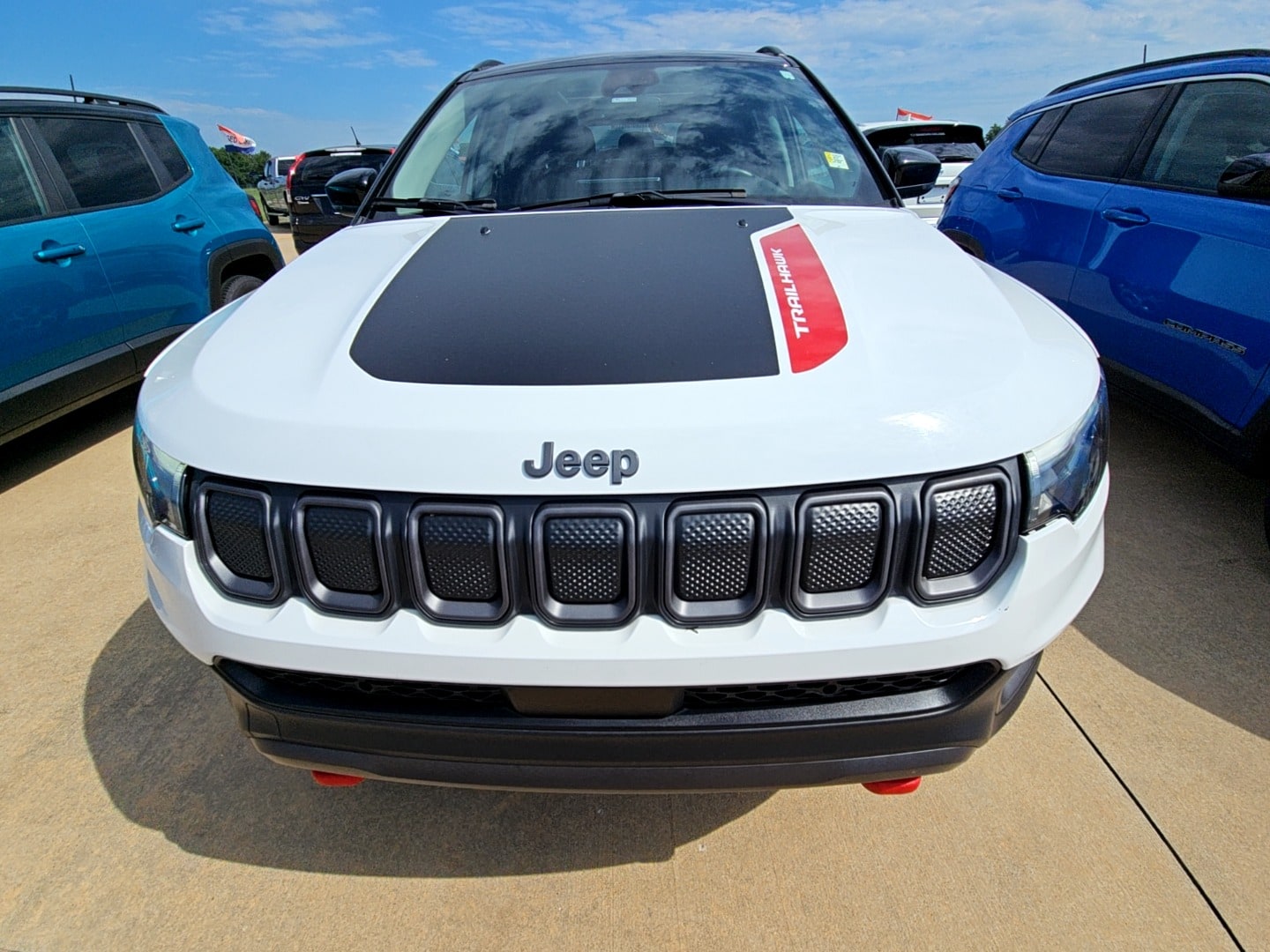 Certified 2022 Jeep Compass Trailhawk with VIN 3C4NJDDBXNT193094 for sale in Morrilton, AR