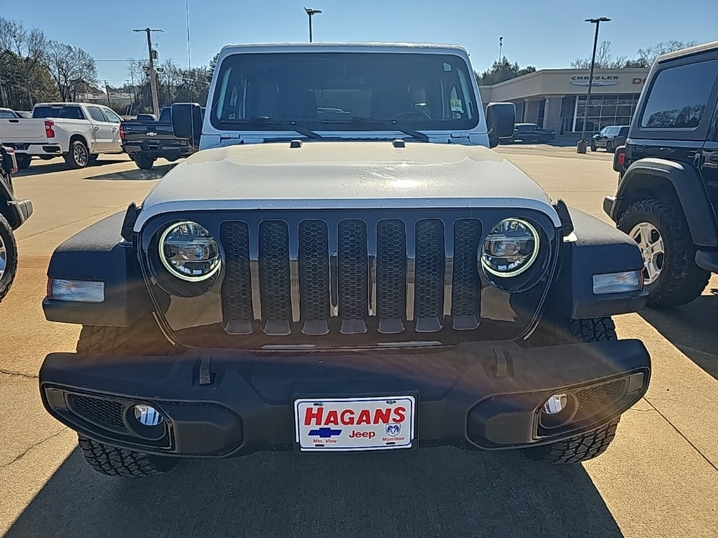 Certified 2021 Jeep Wrangler Unlimited Willys with VIN 1C4HJXDN2MW586928 for sale in Morrilton, AR