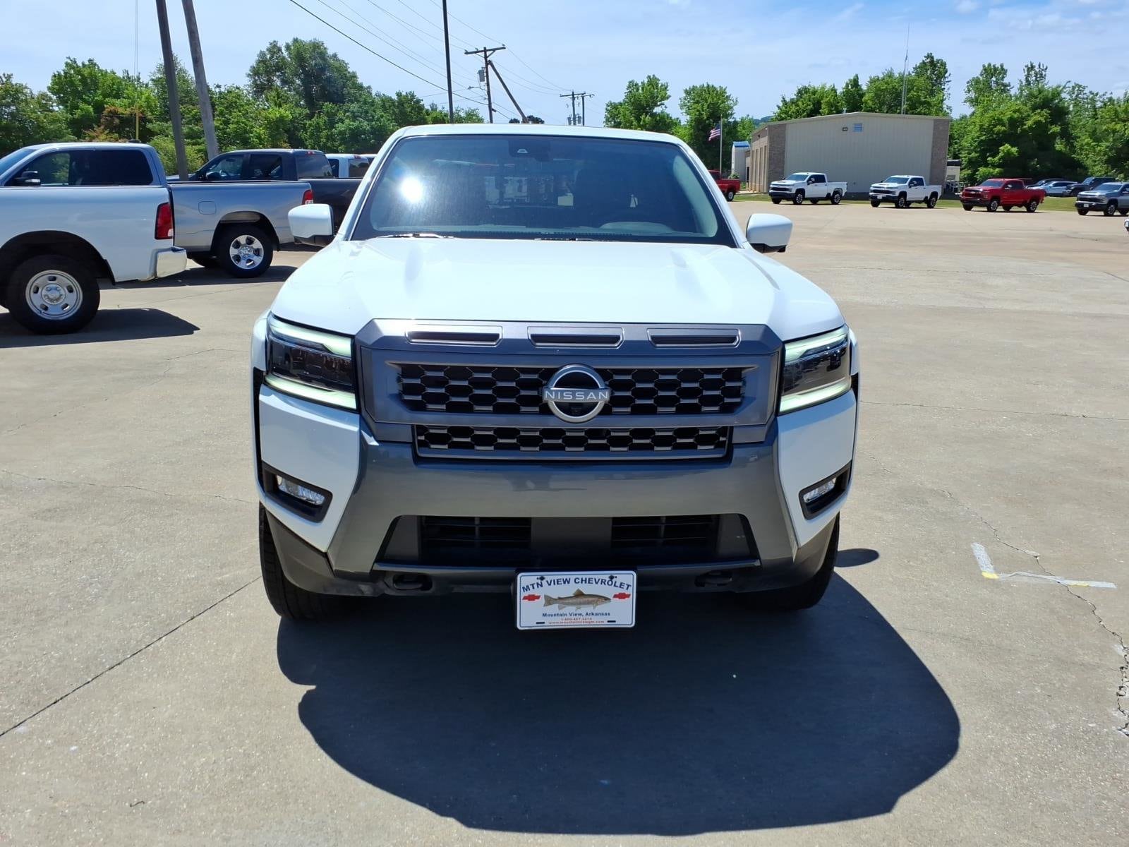 Used 2025 Nissan Frontier SL with VIN 1N6ED1EK1SN628923 for sale in Little Rock