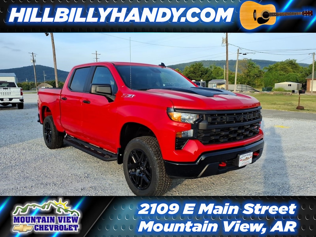 New 2026 Chevrolet Silverado 1500 Custom Trail Boss Truck