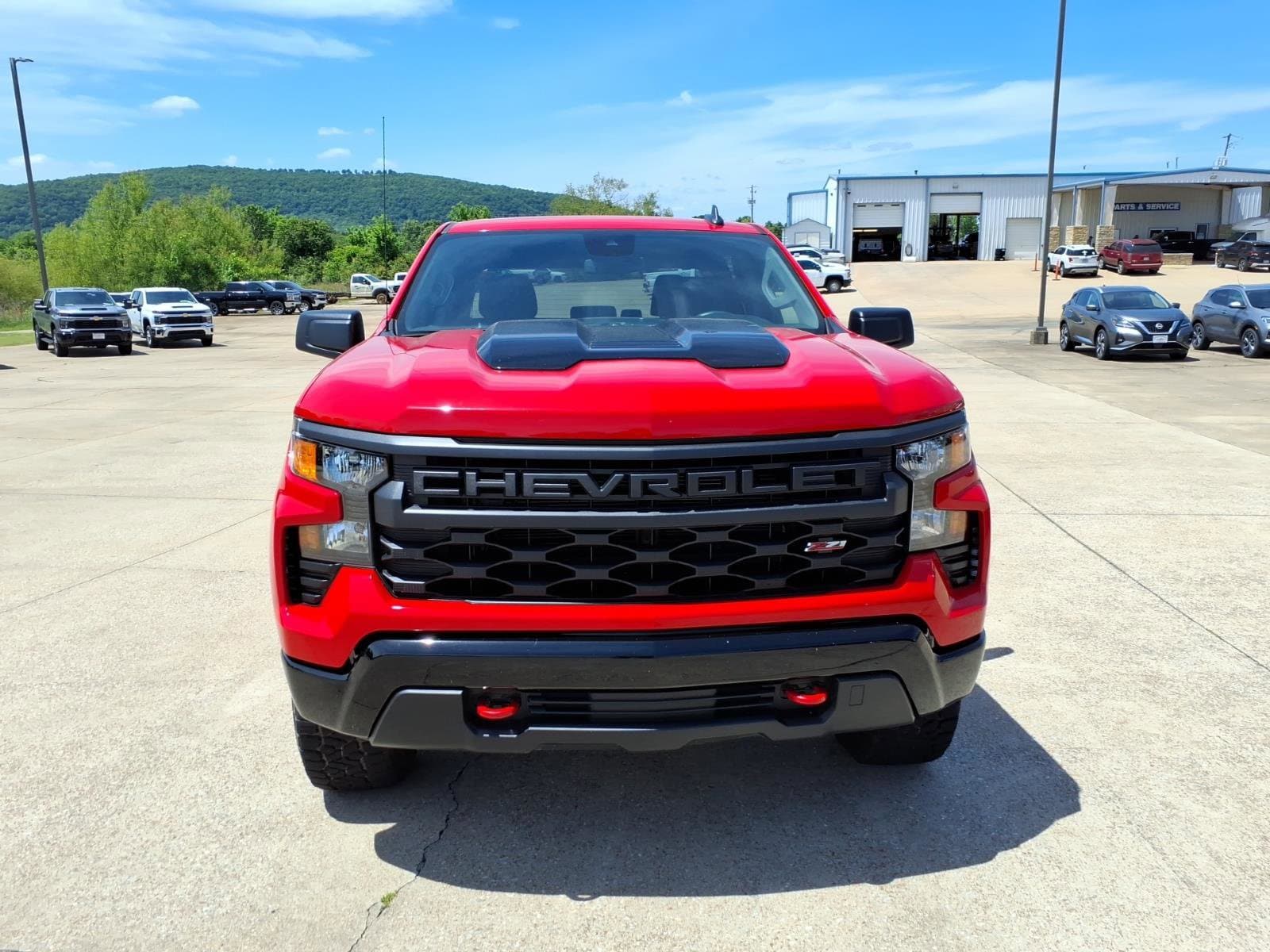 Used 2025 Chevrolet Silverado 1500 Custom Trail Boss with VIN 3GCUKCED6SG297637 for sale in Little Rock