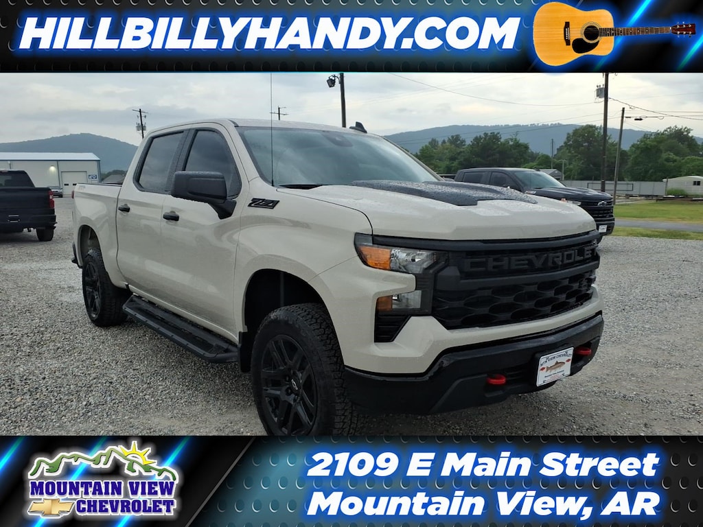 New 2026 Chevrolet Silverado 1500 Custom Trail Boss Truck