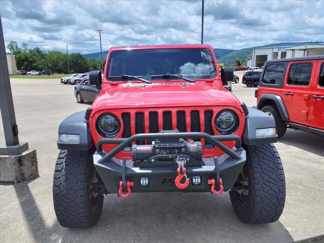 Used 2020 Jeep Wrangler Unlimited Sport S with VIN 1C4HJXDG1LW221687 for sale in Mountain View, AR