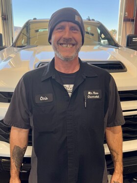 Staff member Chris Thompson from 35ac0544dff7