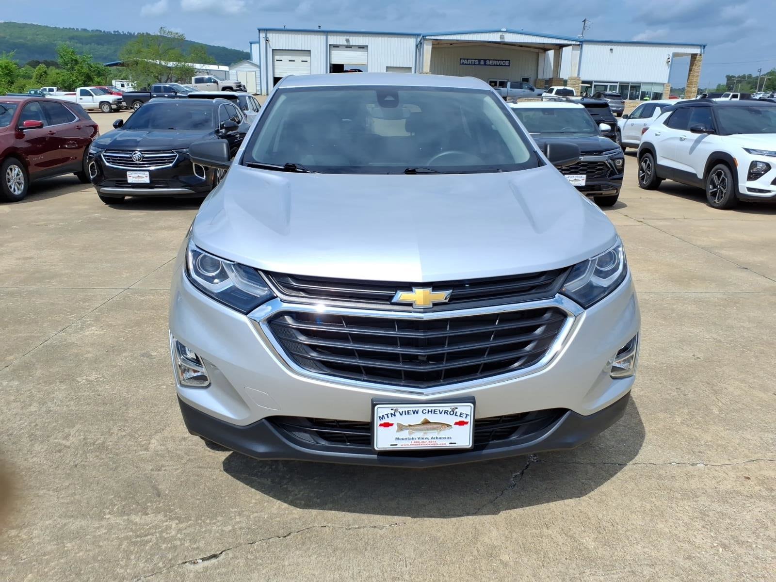 Used 2020 Chevrolet Equinox LS with VIN 3GNAXSEVXLS699528 for sale in Mountain View, AR