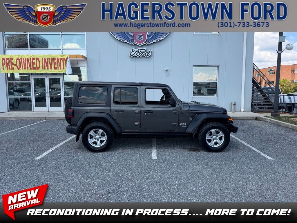 Certified 2018 Jeep Wrangler Unlimited Sport 4x4 SUV