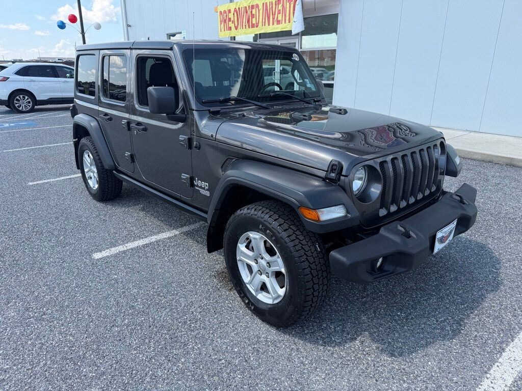 Certified 2018 Jeep Wrangler Unlimited Sport 4x4 SUV
