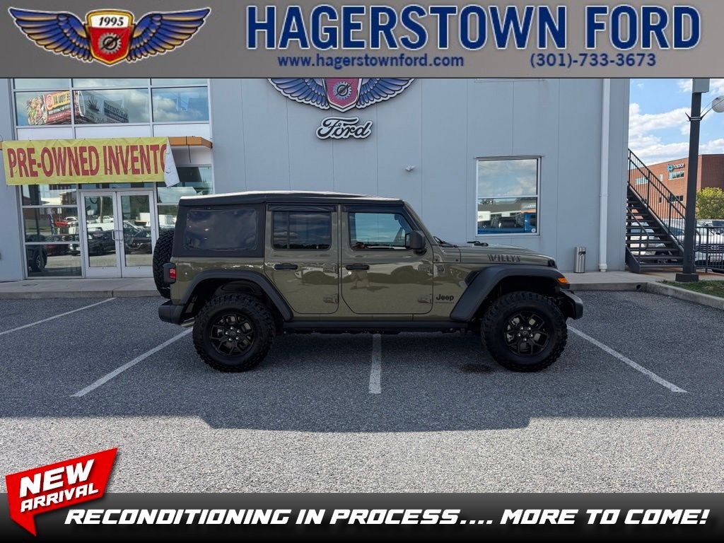 Certified 2025 Jeep Wrangler Sport SUV