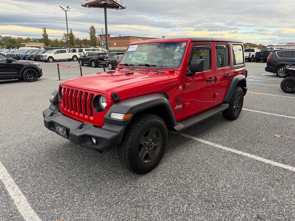 Certified 2018 Jeep Wrangler Unlimited Sport 4x4 SUV