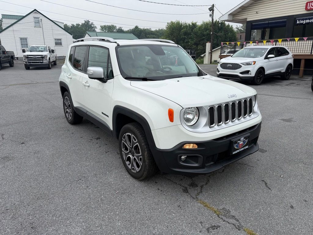 Used 2015 Jeep Renegade Limited with VIN ZACCJBDT6FPC09157 for sale in Hagerstown, MD