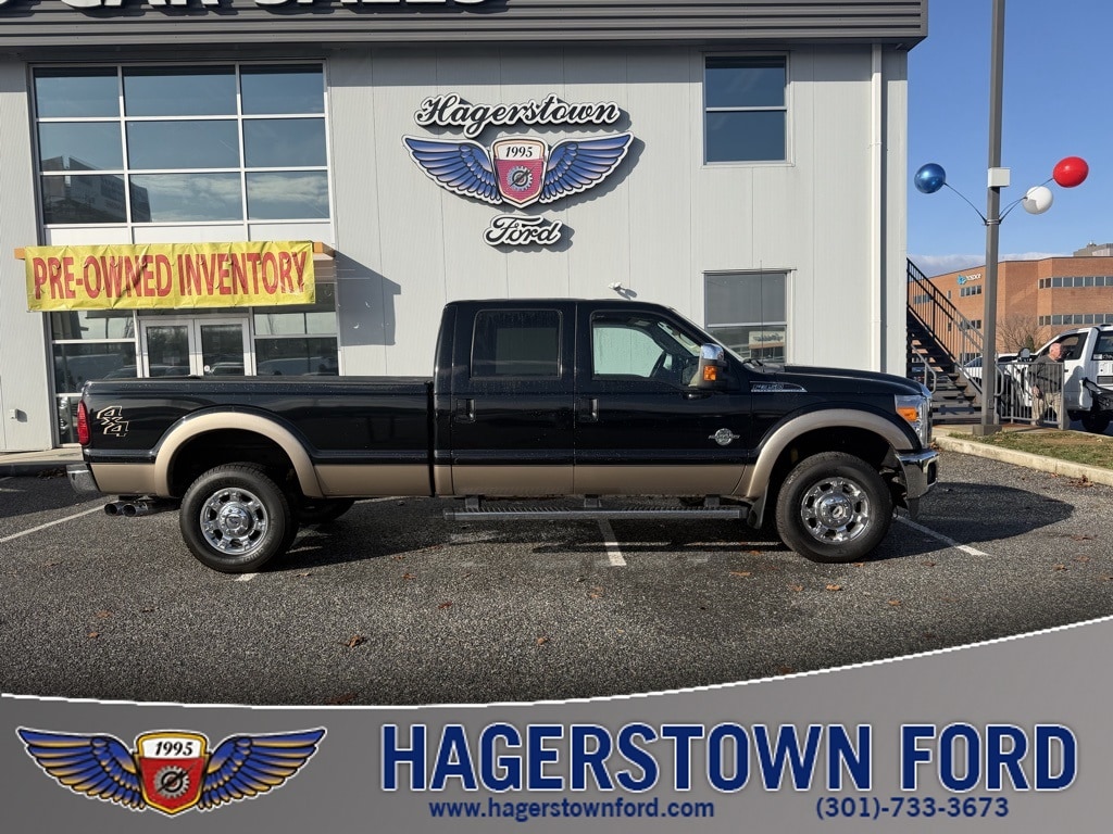 Used 2014 Ford F-350 Lariat Super Duty Crew Cab Truck