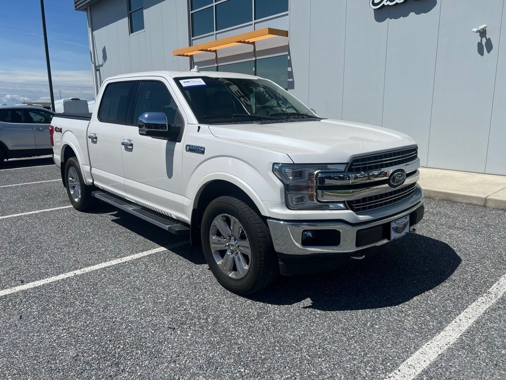Certified 2018 Ford F-150 Lariat with VIN 1FTEW1EG0JFD04363 for sale in Hagerstown, MD