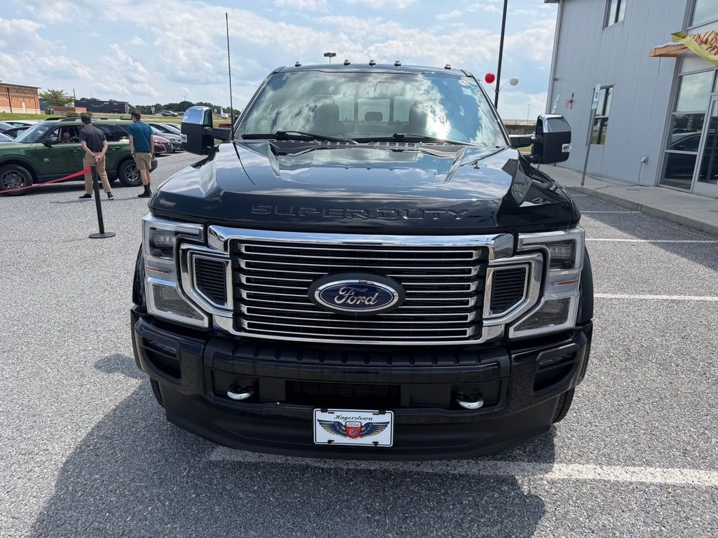 Certified 2020 Ford Superduty Incomplete Platinum DRW CREW CAB LONG BED TRUCK