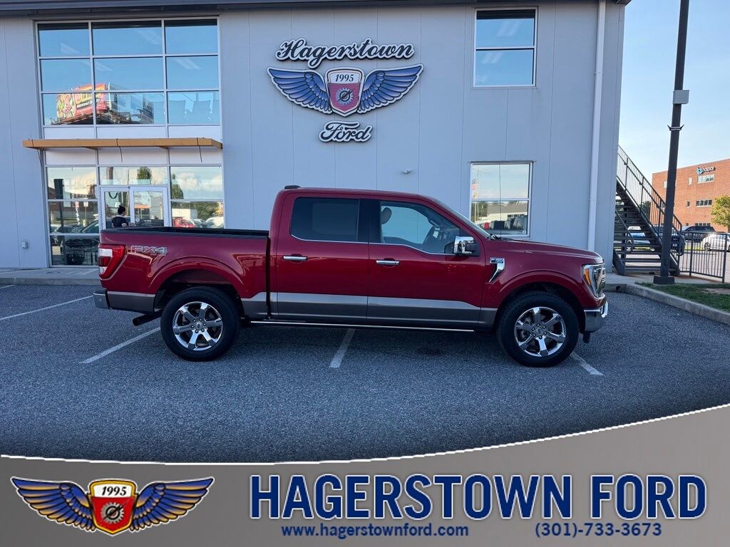 Certified 2021 Ford F-150 Lariat CREW CAB TRUCK
